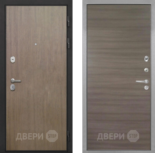 Дверь Интекрон (INTECRON) Гектор Венге Коричневый Гладкая Дуб тоскано поперечный в Химках