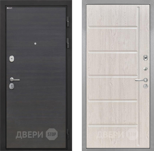 Входная металлическая Дверь Интекрон (INTECRON) Гектор Эковенге ФЛ-102 Сосна белая в Химках