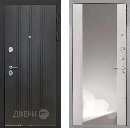Входная металлическая Дверь Интекрон (INTECRON) Гектор ФЛ-295 ФЛЗ-516 Зеркало Сосна белая в Химках