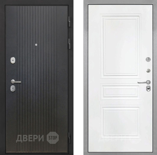 Входная металлическая Дверь Интекрон (INTECRON) Гектор ФЛ-295 ФЛ-243 Белый матовый в Химках