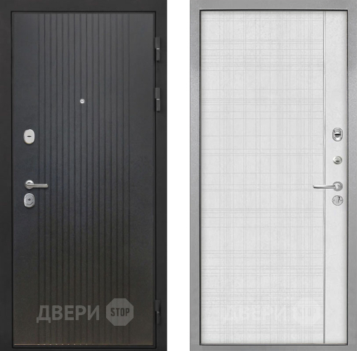 Дверь Интекрон (INTECRON) Гектор ФЛ-295 В-07 с молдингом Лофт белый в Химках