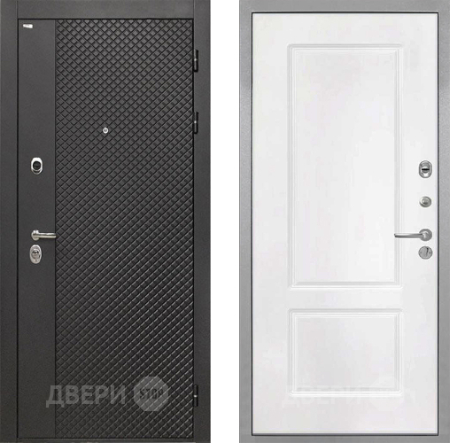 Дверь Интекрон (INTECRON) Олимпия Black 4К КВ-2 Белый матовый в Химках