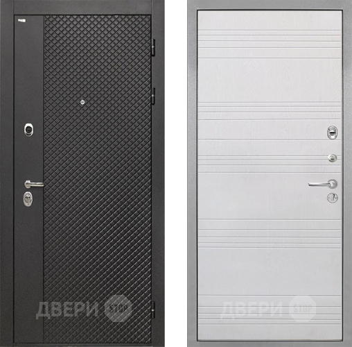 Дверь Интекрон (INTECRON) Олимпия Black 4К ФЛ-316 Белый ясень в Химках