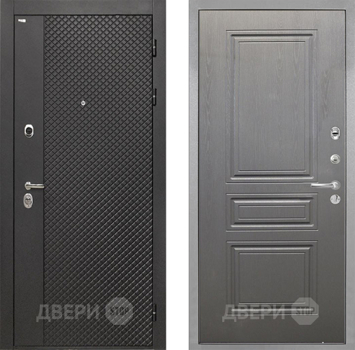 Дверь Интекрон (INTECRON) Олимпия Black 4К ФЛ-243 Графит вуд дуб в Химках
