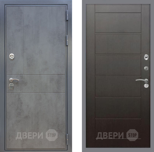 Входная металлическая Дверь Рекс (REX) ФЛ-290 Сити Венге в Химках