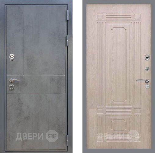 Дверь Рекс (REX) ФЛ-290 FL-2 Беленый дуб в Химках
