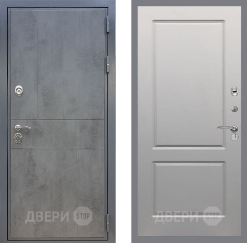 Дверь Рекс (REX) ФЛ-290 FL-117 Грей софт в Химках