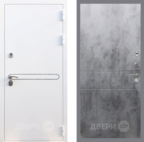 Дверь Рекс (REX) 27 FL-290 Бетон темный в Химках