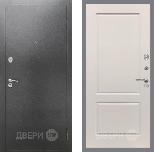 Дверь Рекс (REX) 2А Серебро Антик FL-117 Шампань в Химках