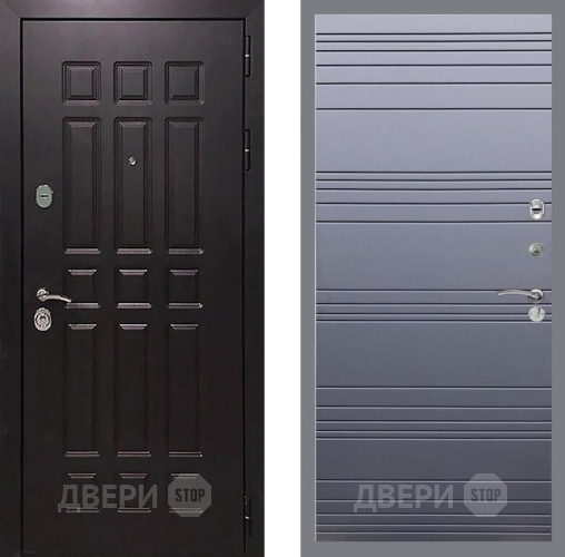 Дверь Рекс (REX) 8 Line Силк титан в Химках