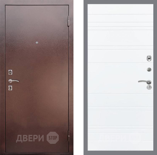 Дверь Рекс (REX) 1 Line Силк Сноу в Химках