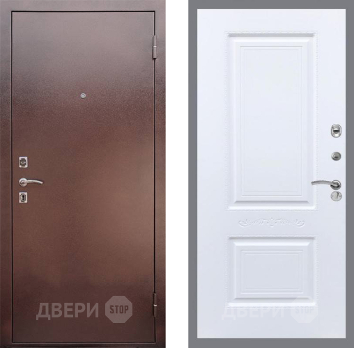 Входная металлическая Дверь Рекс (REX) 1 Смальта Силк Сноу в Химках