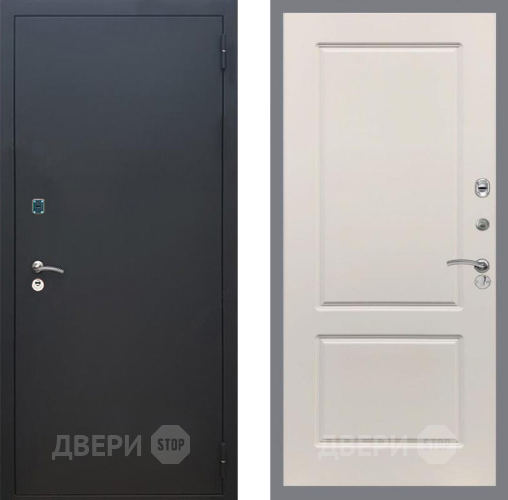 Дверь Рекс (REX) 1A Черный Муар FL-117 Шампань в Химках