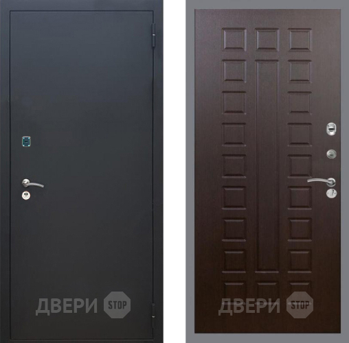 Дверь Рекс (REX) 1A Черный Муар FL-183 Венге в Химках