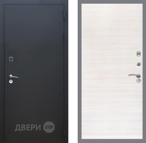 Дверь Рекс (REX) 1A Черный Муар GL Акация в Химках