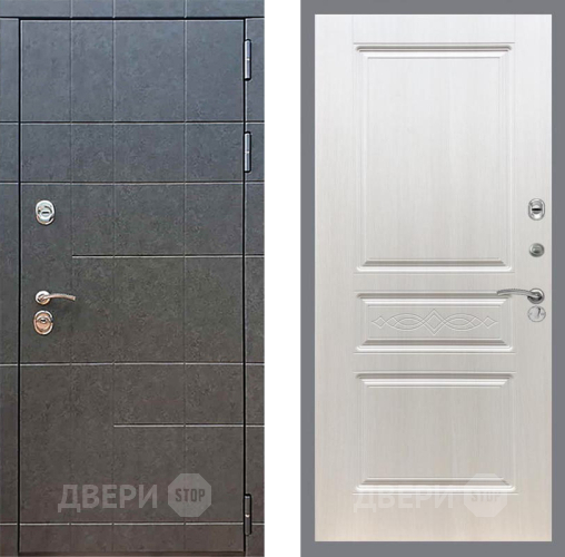 Входная металлическая Дверь Рекс (REX) 21 FL-243 Лиственница беж в Химках