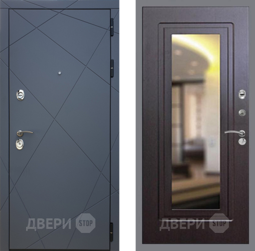Дверь Рекс (REX) 13 Силк Титан FLZ-120 Венге в Химках