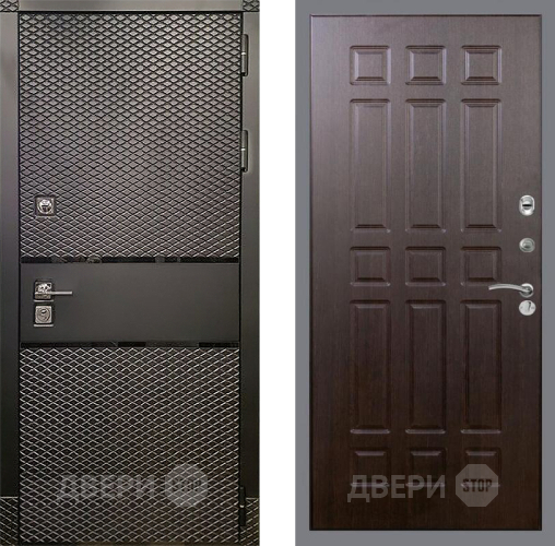Дверь Рекс (REX) 15 Черный Кварц FL-33 Венге в Химках