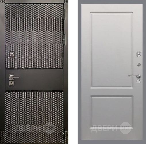 Дверь Рекс (REX) 15 Черный Кварц FL-117 Грей софт в Химках