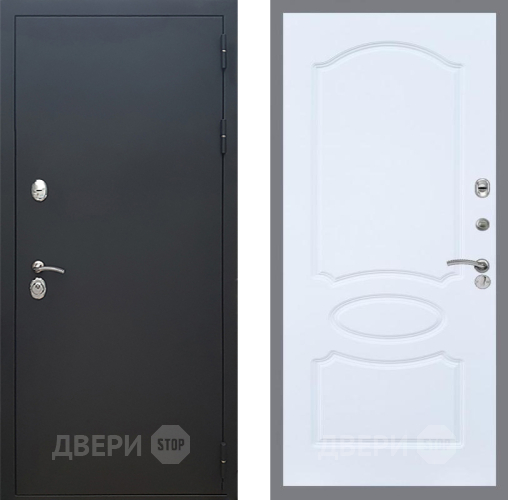Дверь Рекс (REX) 5 Черный Муар FL-128 Силк Сноу в Химках