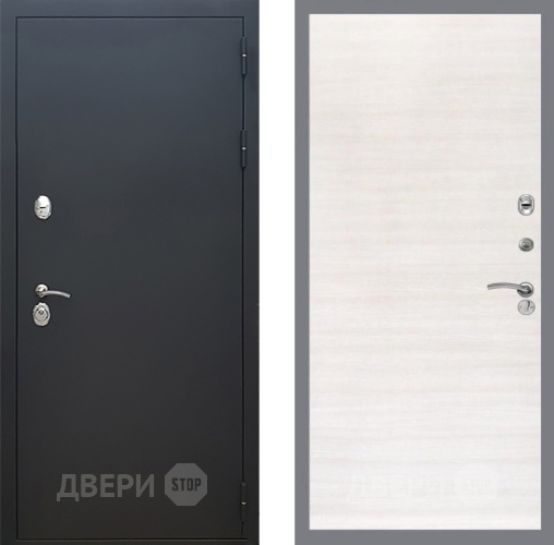 Входная металлическая Дверь Рекс (REX) 5 Черный Муар GL Акация в Химках