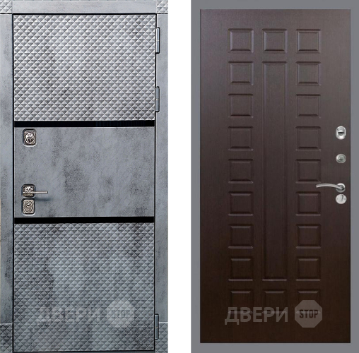 Дверь Рекс (REX) 15 Бетон Темный FL-183 Венге в Химках