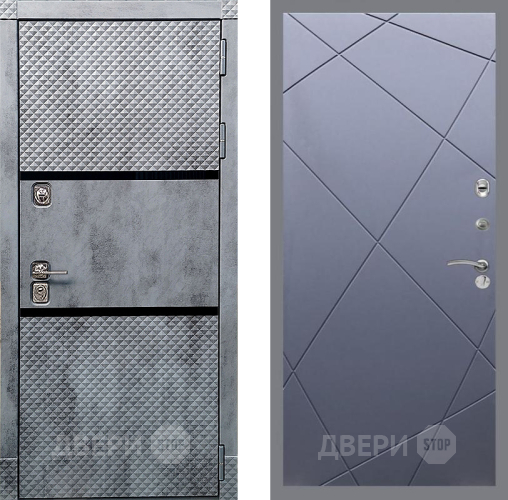 Дверь Рекс (REX) 15 Бетон Темный FL-291 Силк титан в Химках