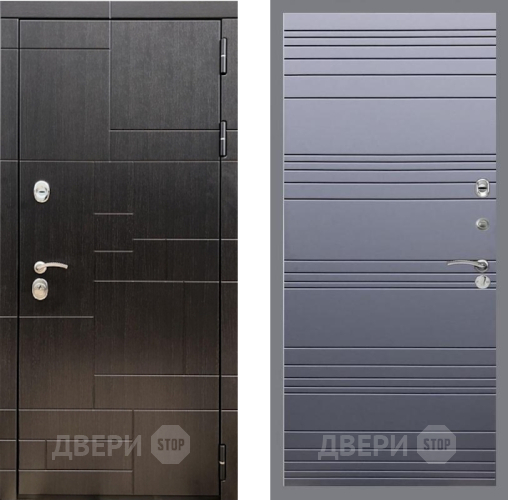 Дверь Рекс (REX) 20 Line Силк титан в Химках