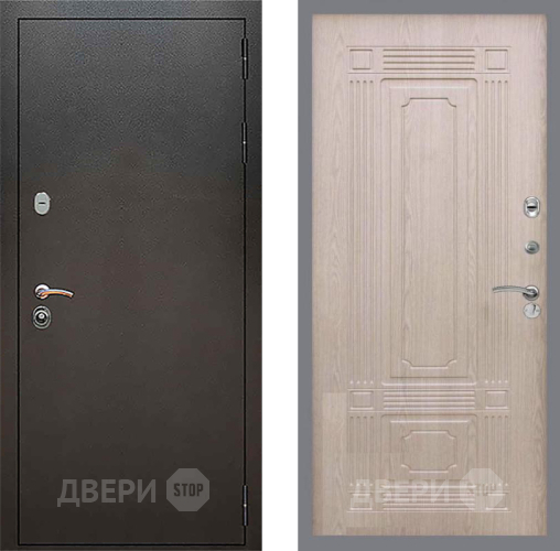 Дверь Рекс (REX) 5 Серебро Антик FL-2 Беленый дуб в Химках