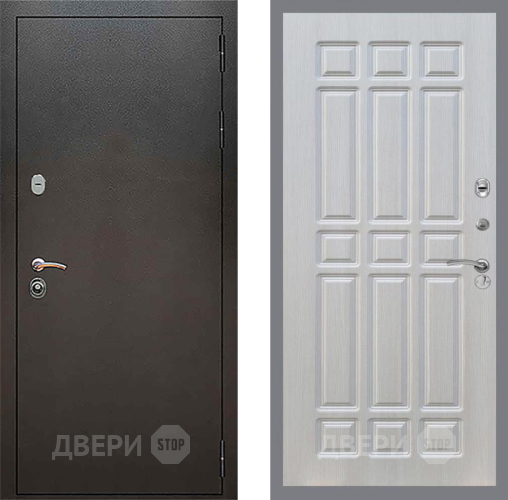 Дверь Рекс (REX) 5 Серебро Антик FL-33 Лиственница беж в Химках