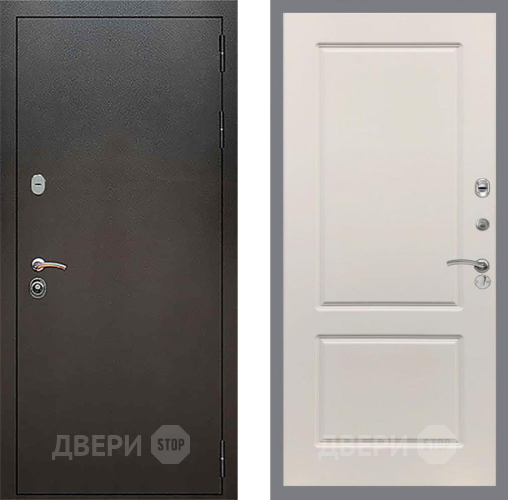 Дверь Рекс (REX) 5 Серебро Антик FL-117 Шампань в Химках