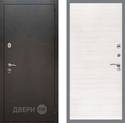 Входная металлическая Дверь Рекс (REX) 5 Серебро Антик GL Акация в Химках