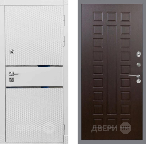 Дверь Рекс (REX) 15 Силк Сноу FL-183 Венге в Химках