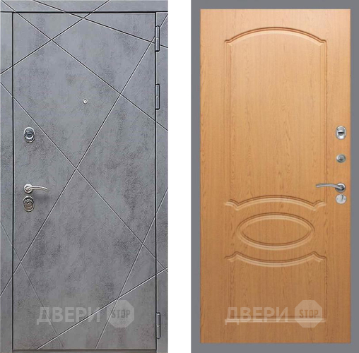 Дверь Рекс (REX) 13 Бетон Темный FL-128 Дуб в Химках