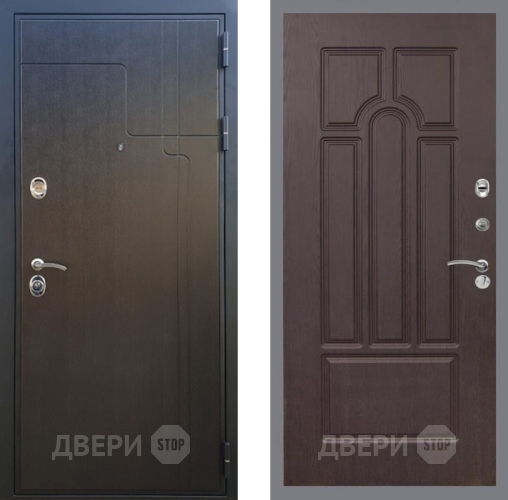 Входная металлическая Дверь Рекс (REX) Премиум-246 FL-58 Венге в Химках