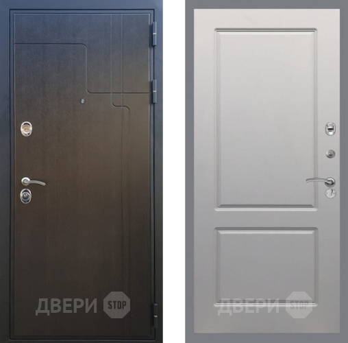 Входная металлическая Дверь Рекс (REX) Премиум-246 FL-117 Грей софт в Химках