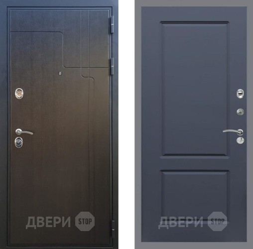 Входная металлическая Дверь Рекс (REX) Премиум-246 FL-117 Силк титан в Химках