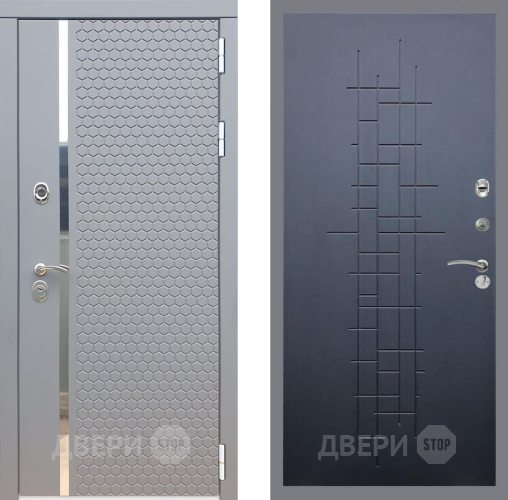 Дверь Рекс (REX) 24 FL-289 Ясень черный в Химках