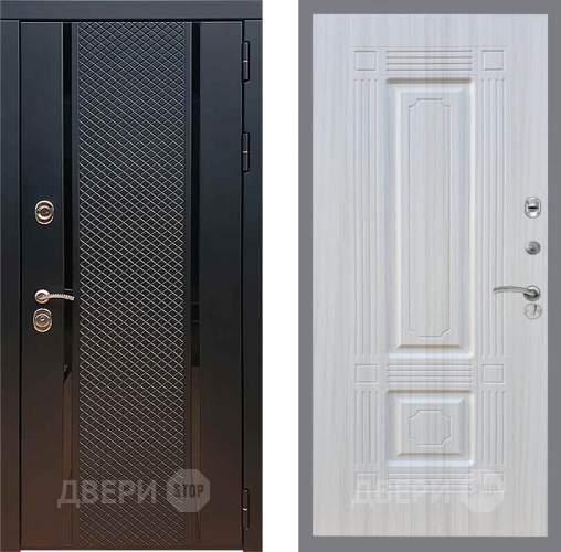 Входная металлическая Дверь Рекс (REX) 25 FL-2 Сандал белый в Химках