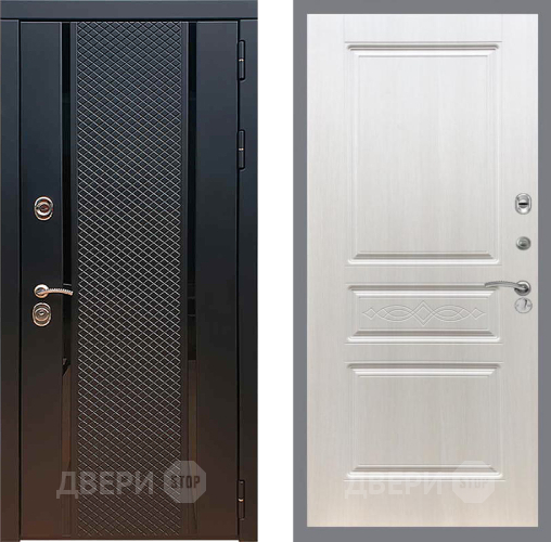 Входная металлическая Дверь Рекс (REX) 25 FL-243 Лиственница беж в Химках