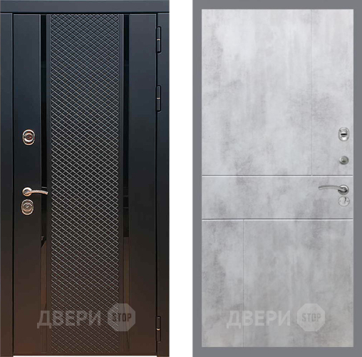 Дверь Рекс (REX) 25 FL-290 Бетон светлый в Химках