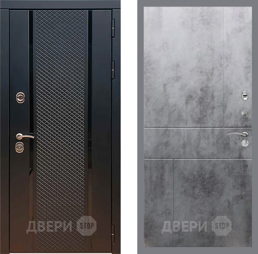 Дверь Рекс (REX) 25 FL-290 Бетон темный в Химках