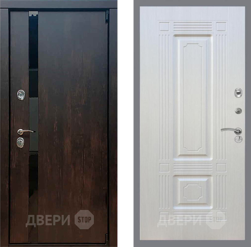 Входная металлическая Дверь Рекс (REX) 26 FL-2 Лиственница беж в Химках