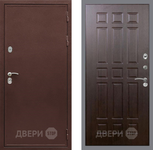 Дверь Рекс (REX) 5 металл 3 мм FL-33 Венге в Химках