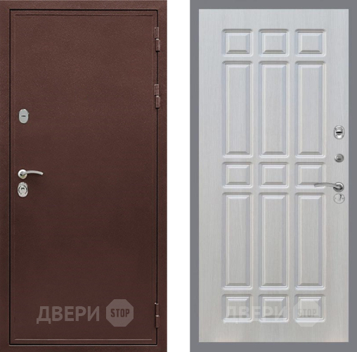 Дверь Рекс (REX) 5 металл 3 мм FL-33 Лиственница беж в Химках
