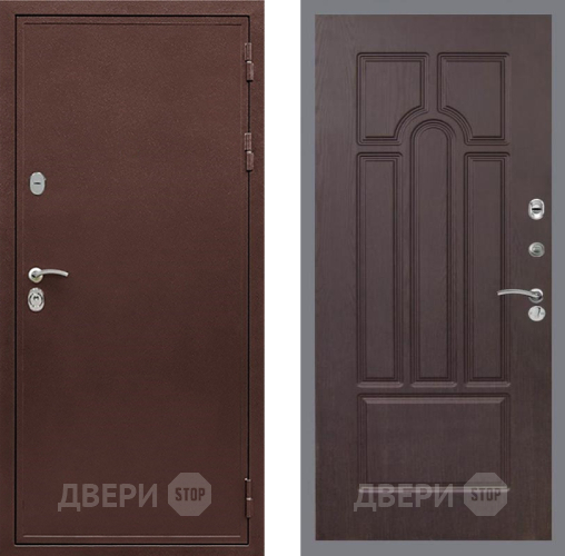 Дверь Рекс (REX) 5 металл 3 мм FL-58 Венге в Химках