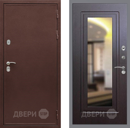 Дверь Рекс (REX) 5 металл 3 мм FLZ-120 Венге в Химках